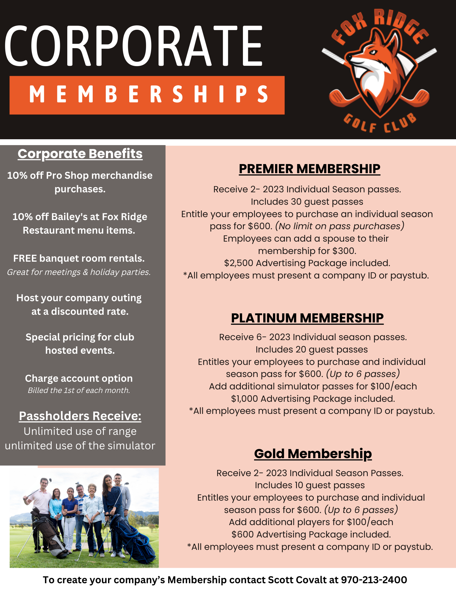 Corporate memberships 2